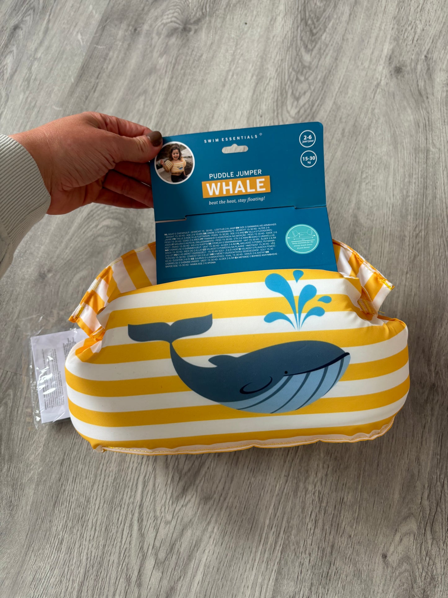 Puddle Jumper Zwemvest  | Walvissen | 2-6 Jaar | Swim Essentials — 2 - 6 Jaar